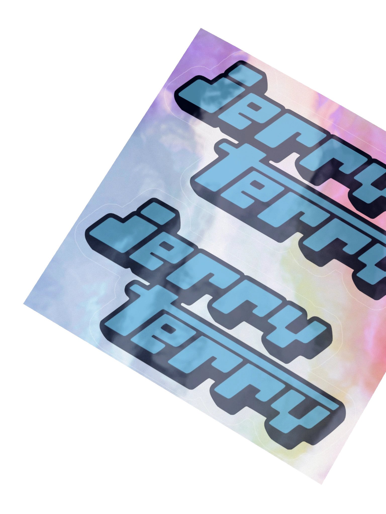 JerryTerry Holographic Sticker (x2) product image (2)