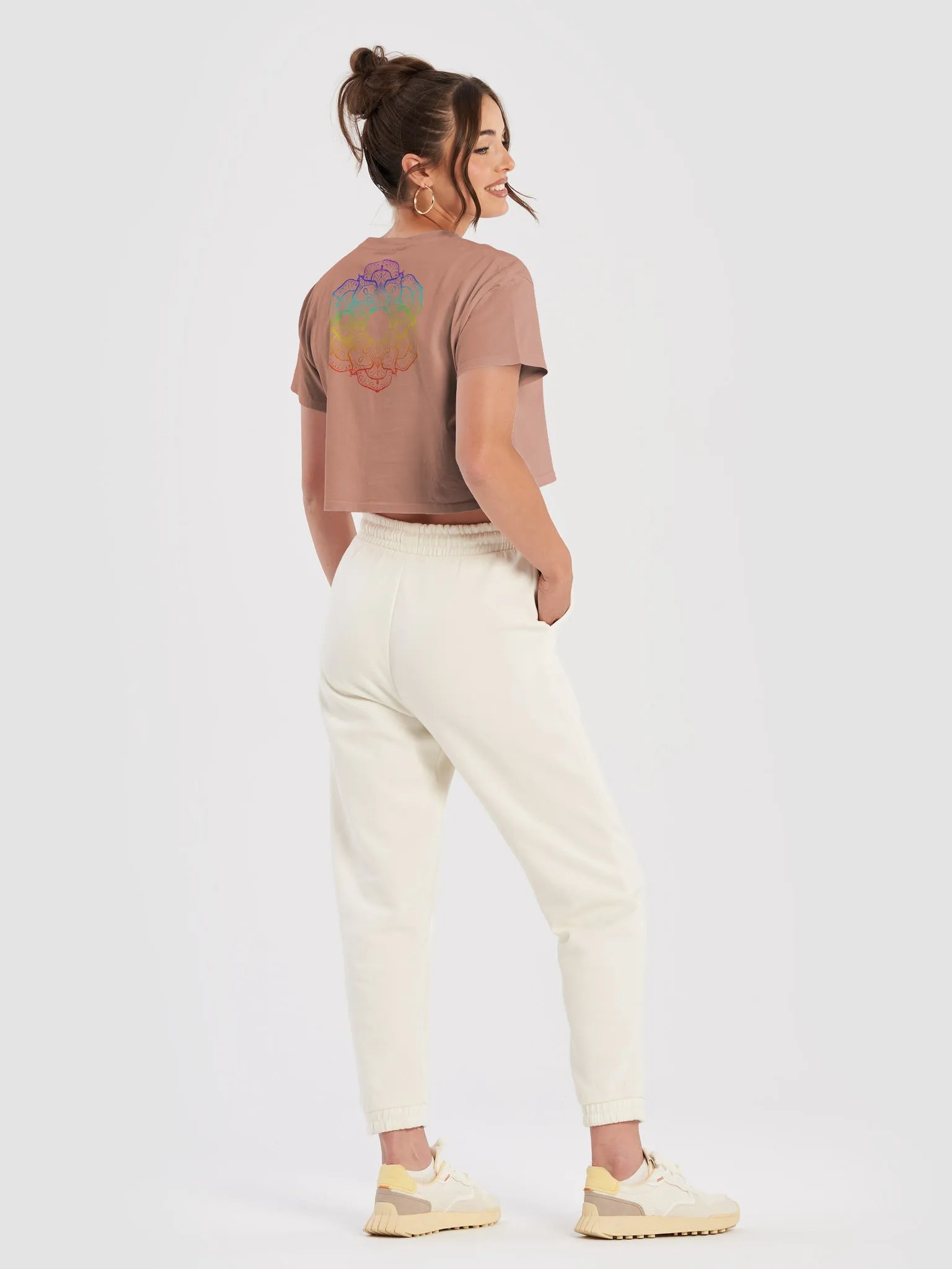 Radiant Mandala Crop Top product image (8)
