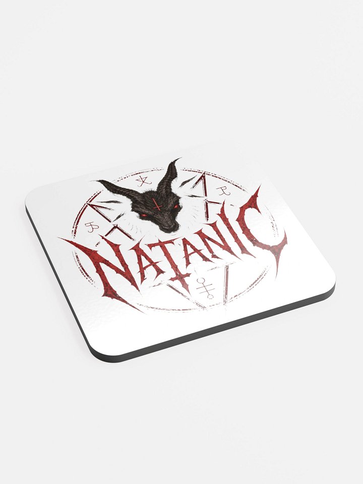 NATANIC Horned Goat Sigil Gloss Coaster product image (2)