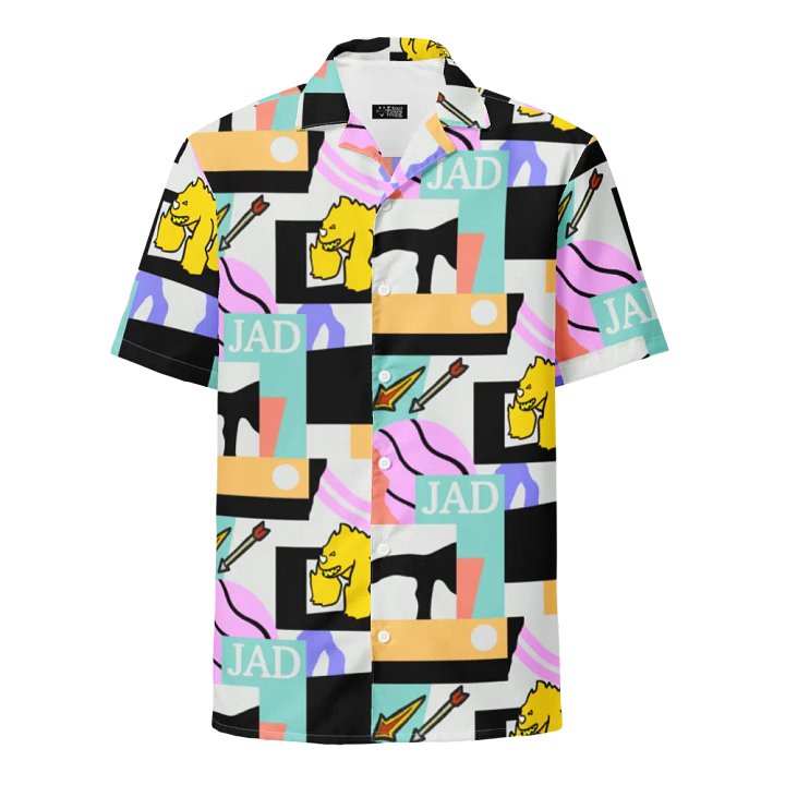Jad Pastel Abstract Button Up product image (1)