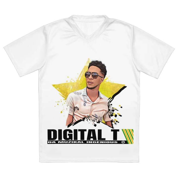 Digi Jersey All Over V neck Shirt (UNISEX) product image (2)