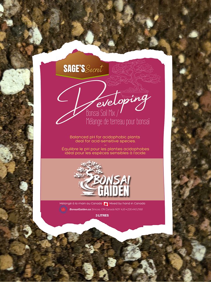 Sage's Secret (Acidophobic) Developing Bonsai Soil product image (1)