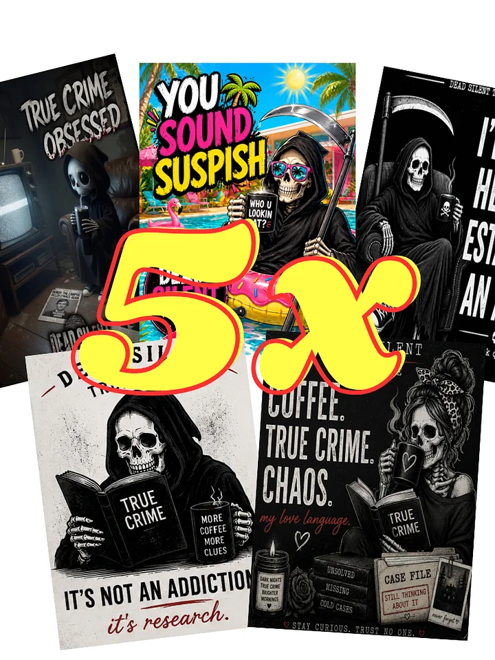 5x Limited DSTC Bundle 2.5" x 3" Fridge Magnet product image (1)