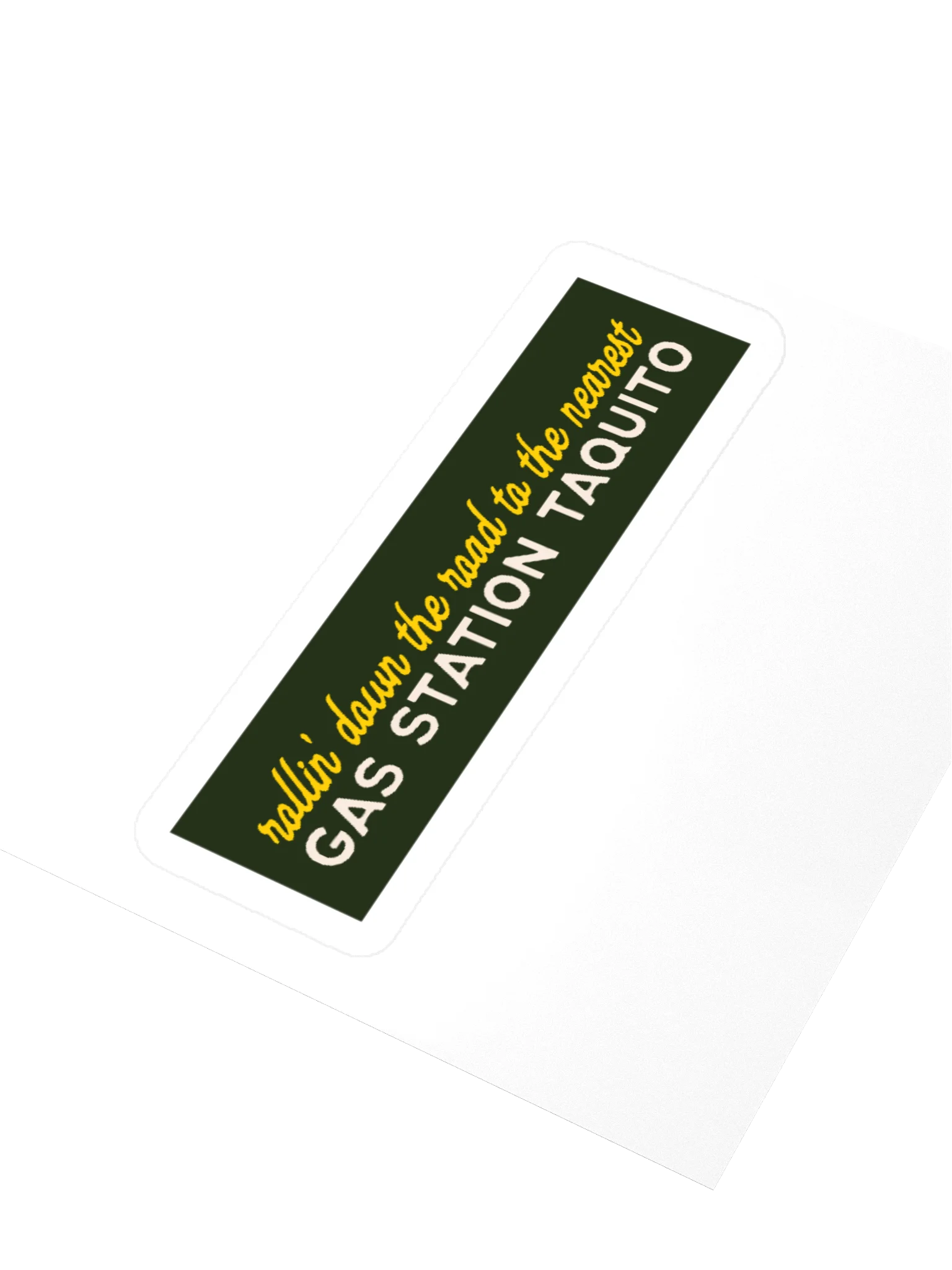 Gas Station Taquito Sticker product image (10)