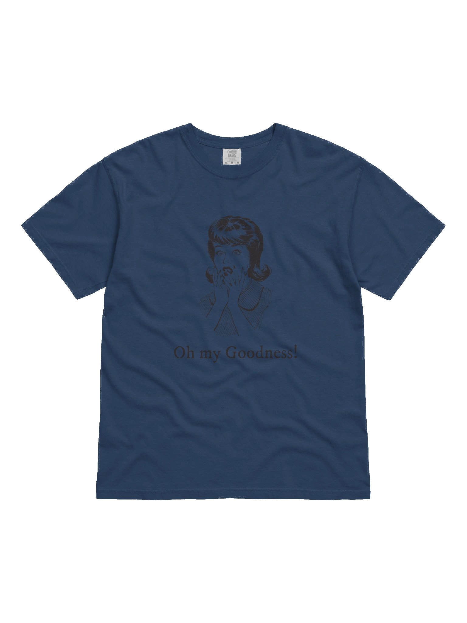 Oh My Goodness! T-Shirt – Retro Vintage 50’s Comic Style Tee, Funny Pop Art Graphic Shirt product image (9)