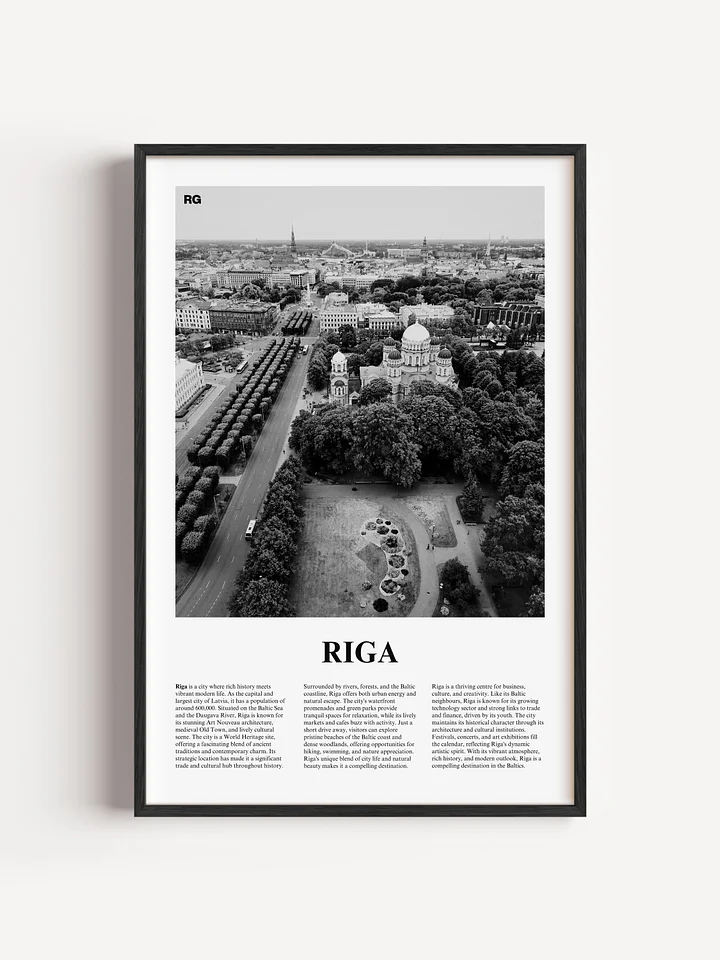 Riga 02 Newspaper Poster product image (1)