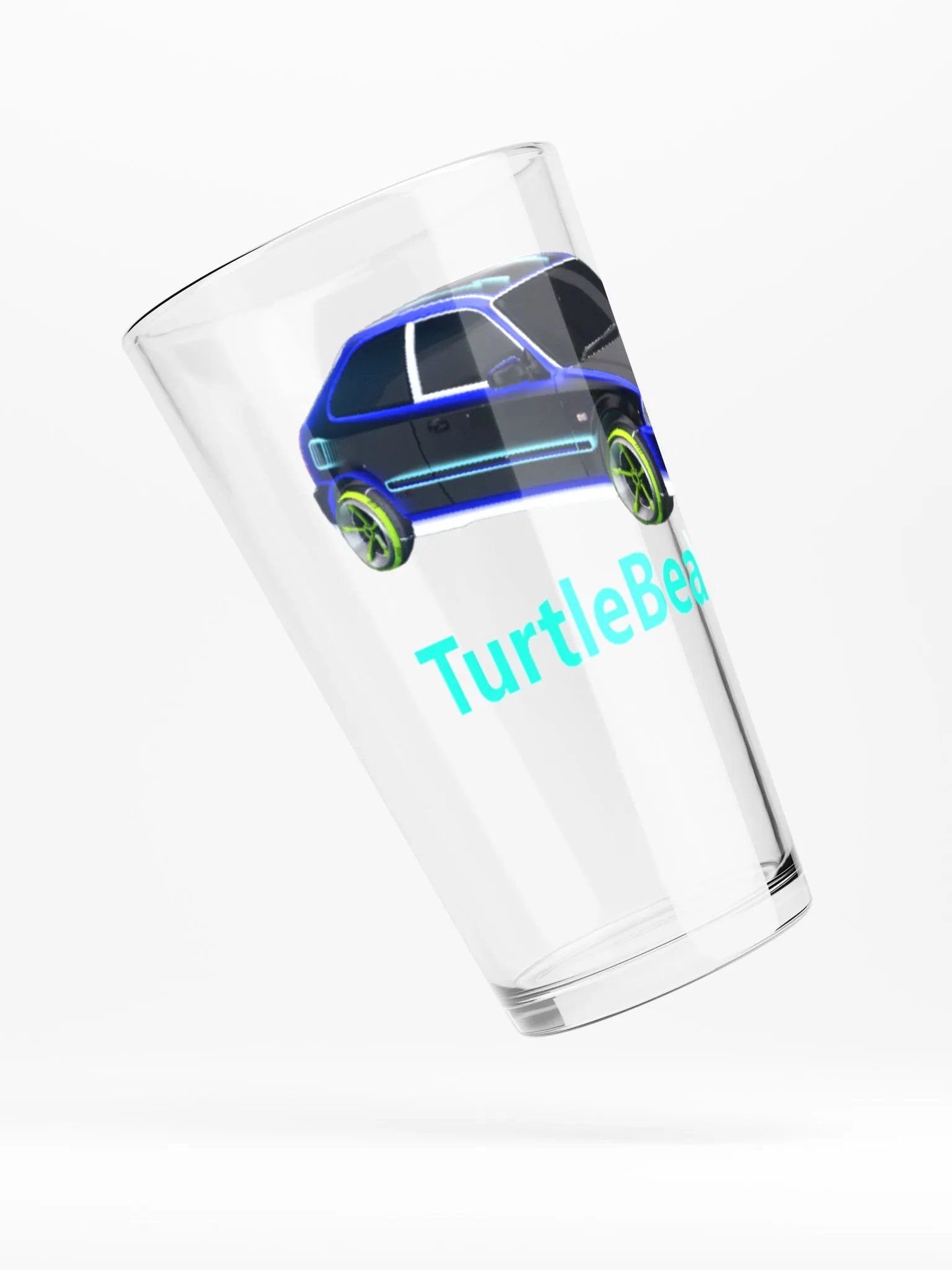 Rocket chick Shaker Pint Glass product image (5)