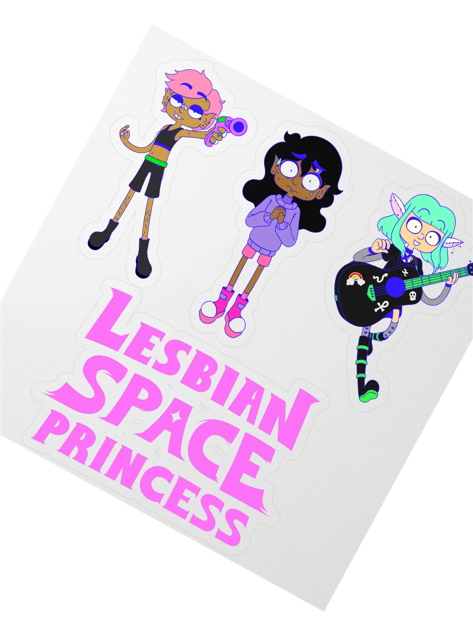 Queer Trio Sticker Sheet product image (2)