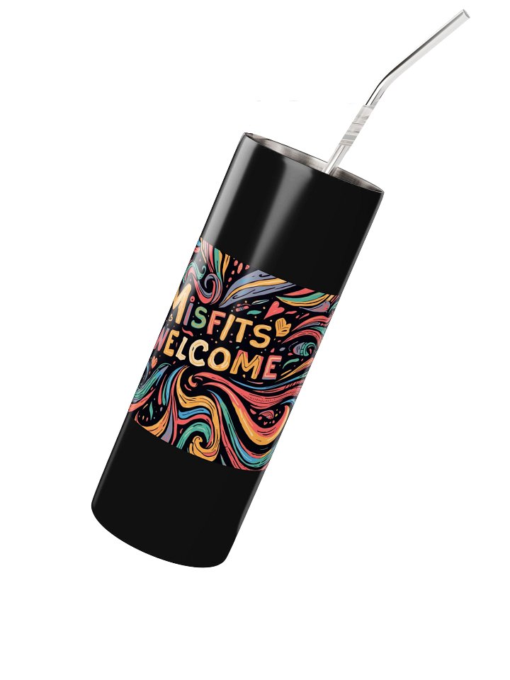 Whimsical Misfits Stainless Steel Tumbler product image (4)