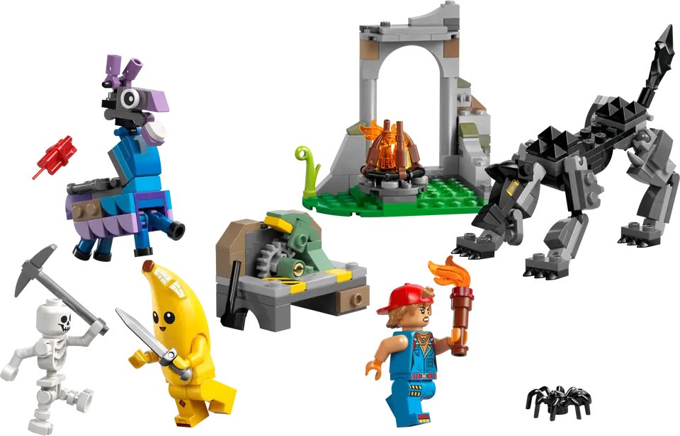 LEGO Fortnite Tabara lui Peely si Sparkplug product image (1)