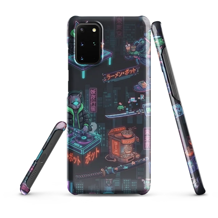 Urban Yōkai Neon Cyberpunk Premium Samsung Galaxy Case product image (6)