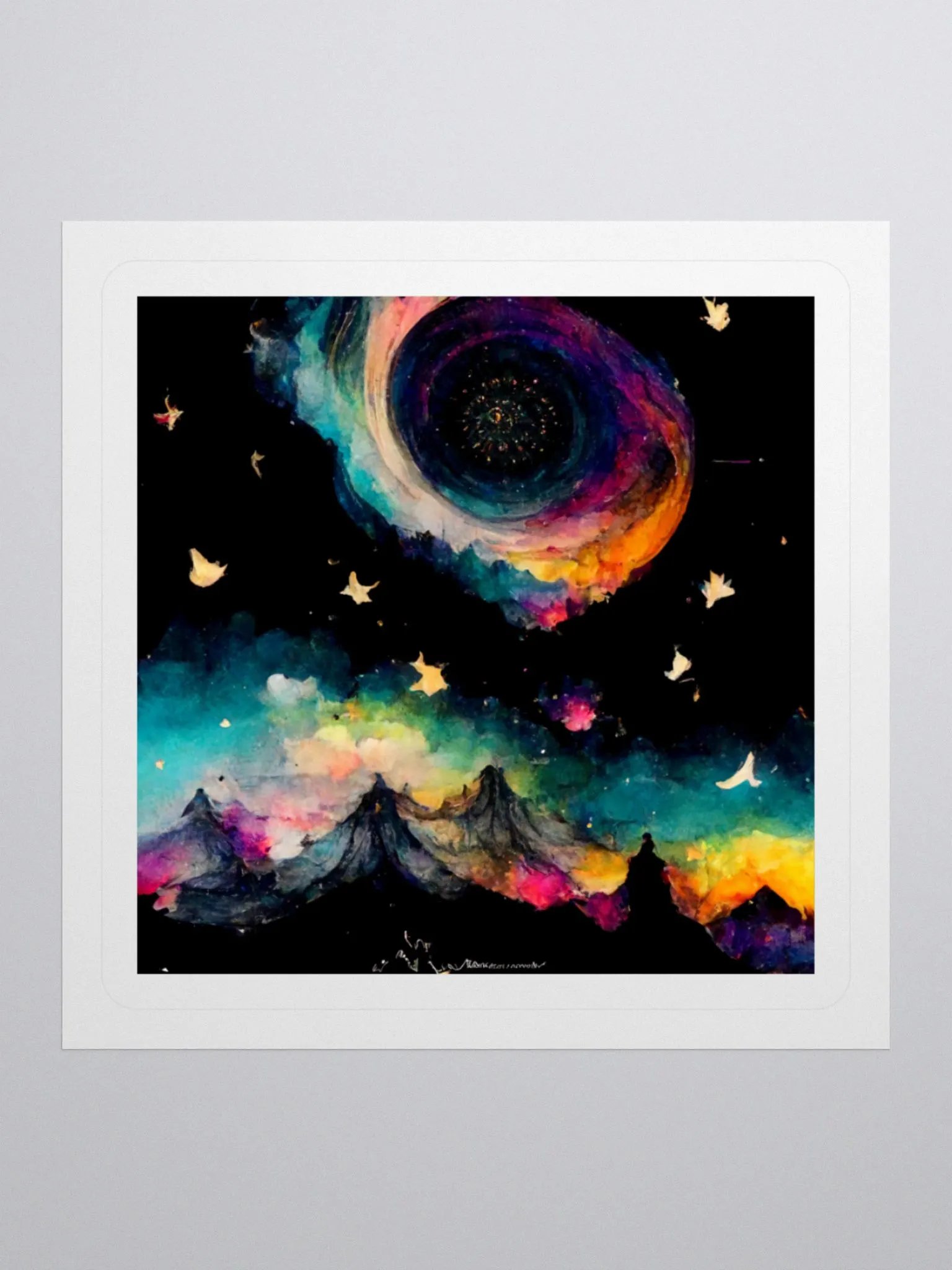 Cosmic Dreamscape Stickers product image (1)