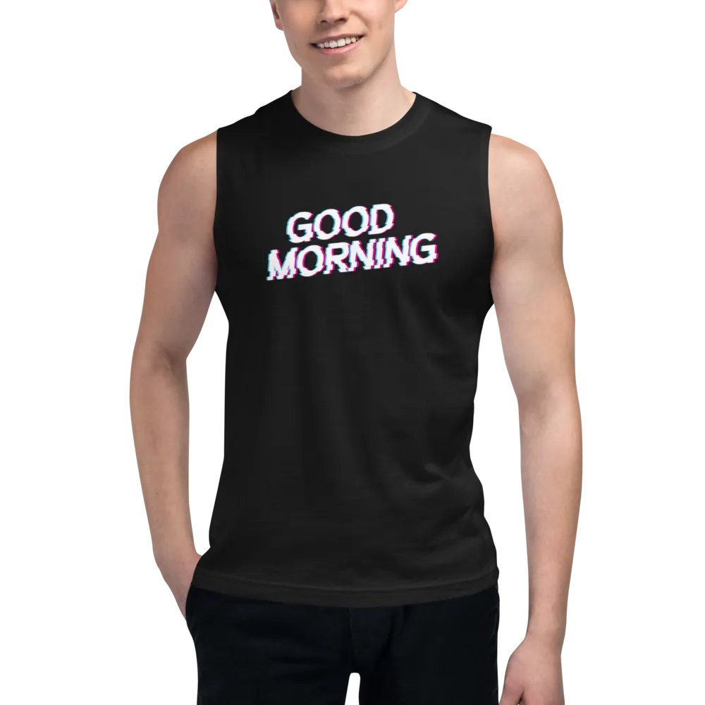 Good Morning Muscle Tank product image (5)
