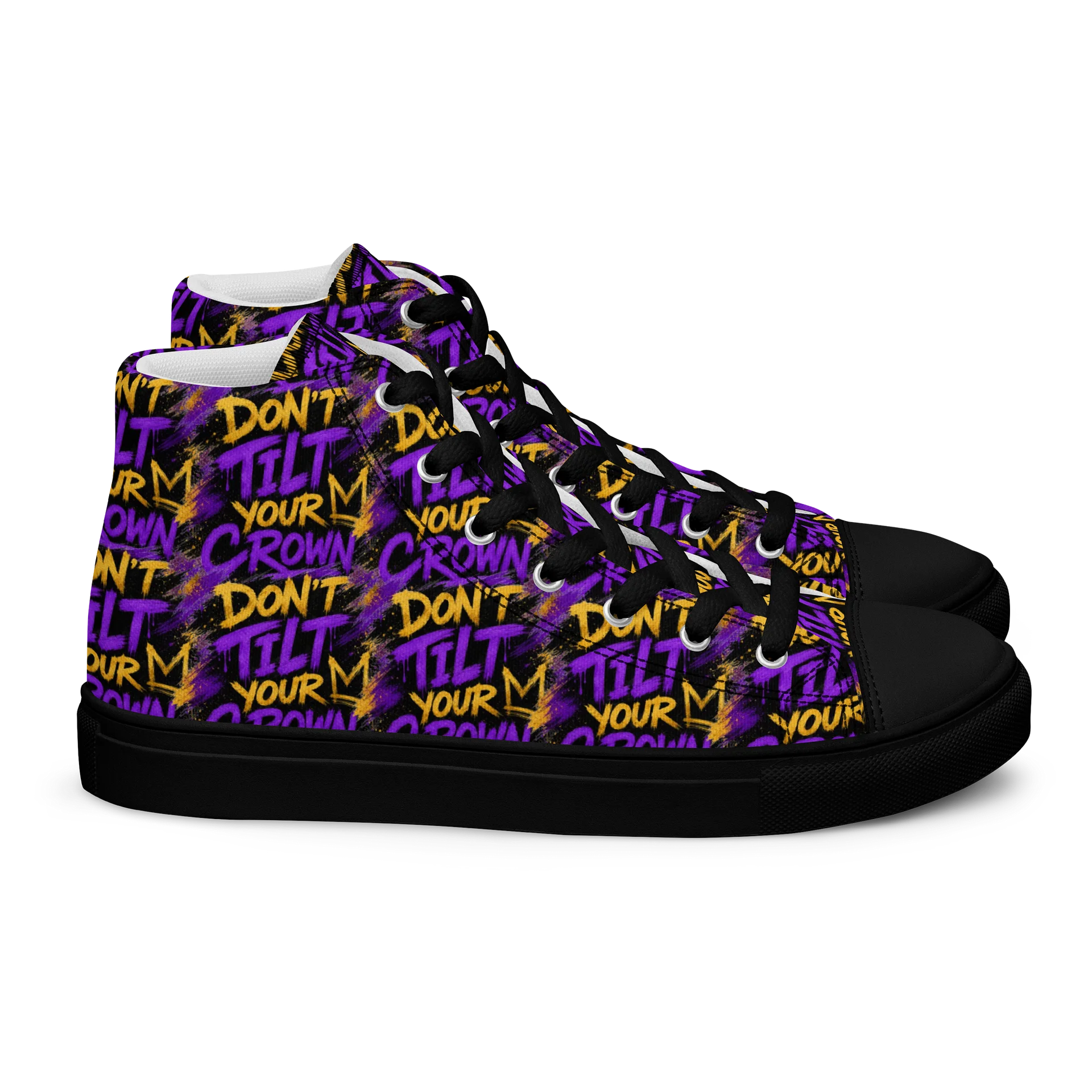 Don’t Tilt Your Crown High Tops product image (2)