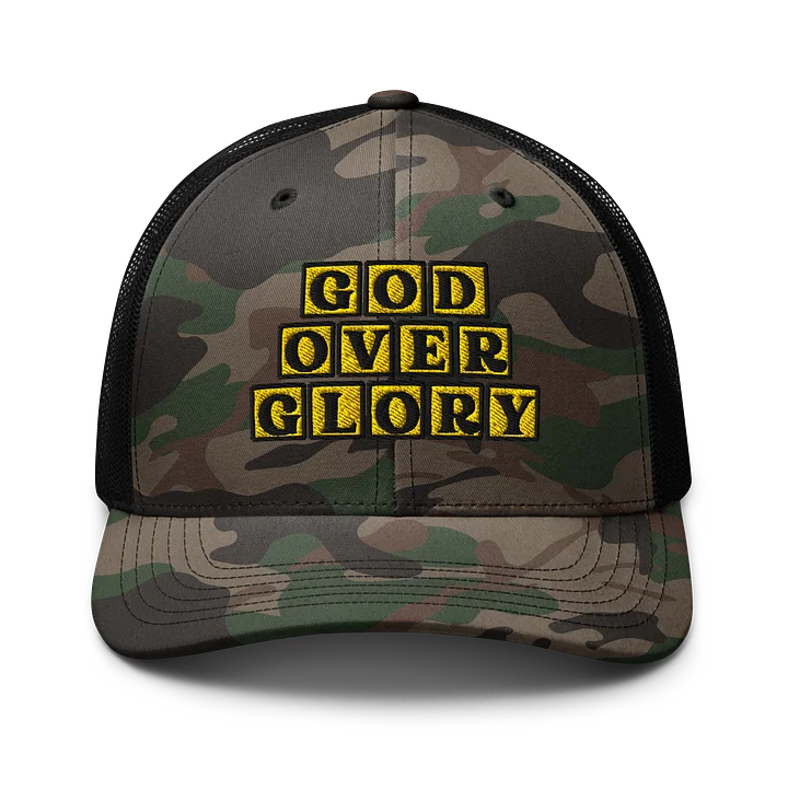 God Over Glory Camo Hat product image (1)