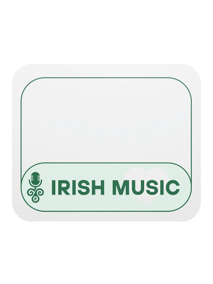 Irish Music Enthusiast - Mouse Pad product image (2)