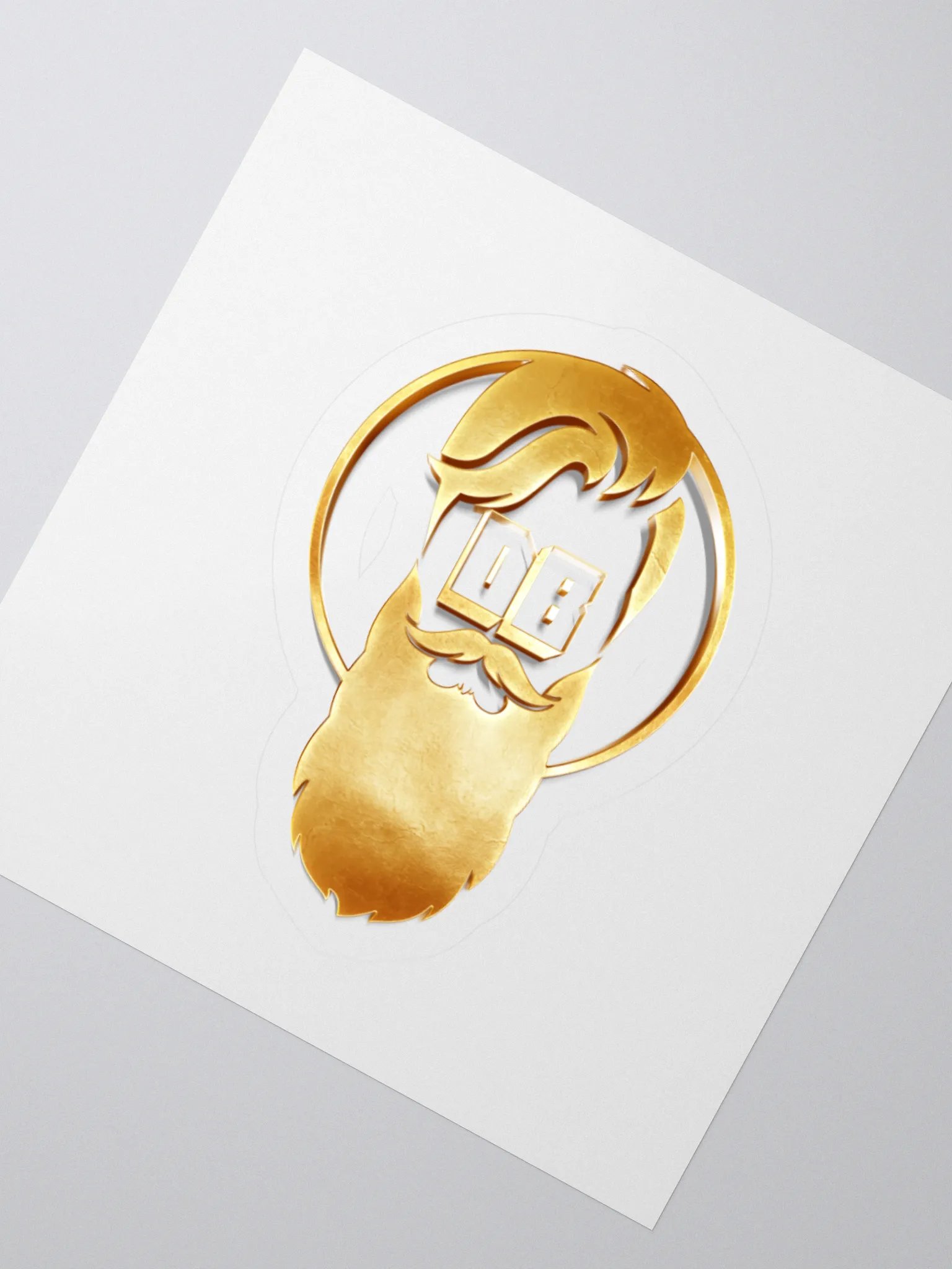 DurdeeBurd Sticker GOLD product image (4)
