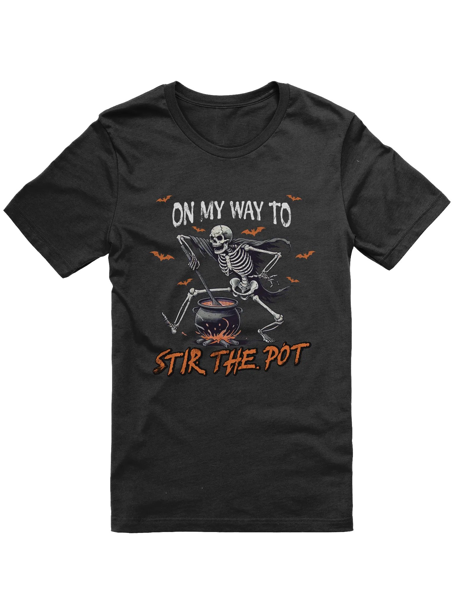 On My Way to Stir the Pot - Funny Halloween T-shirt product image (1)