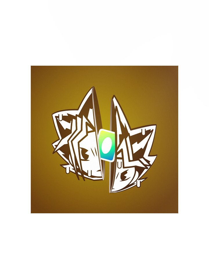 SPLIT HEAD PHARAOH PRINT product image (1)
