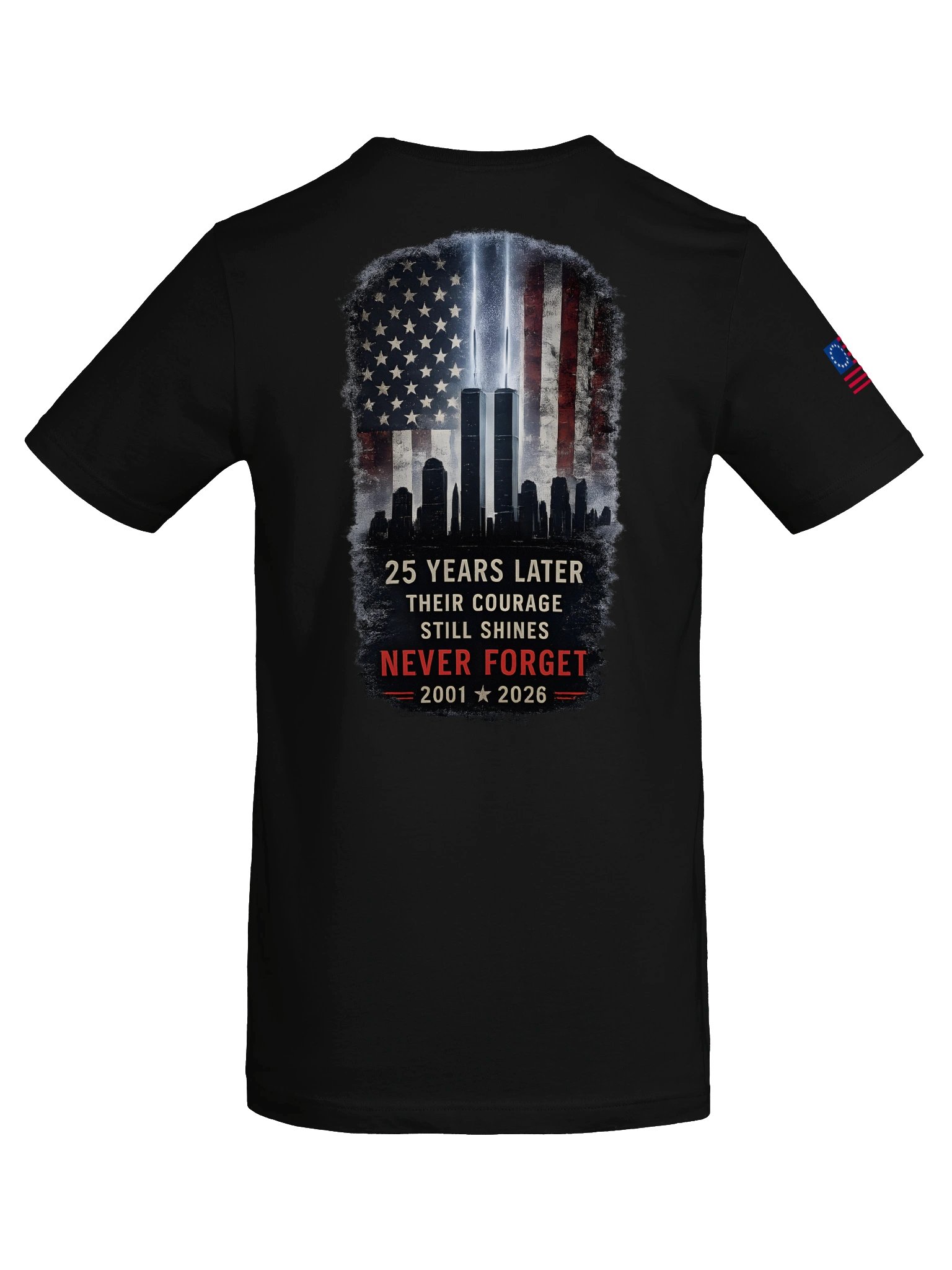 25 Years Later 9/11 Memorial Shirt, We Still Remember 2001–2026 Patriotic Twin Towers Tribute Tee product image (62)