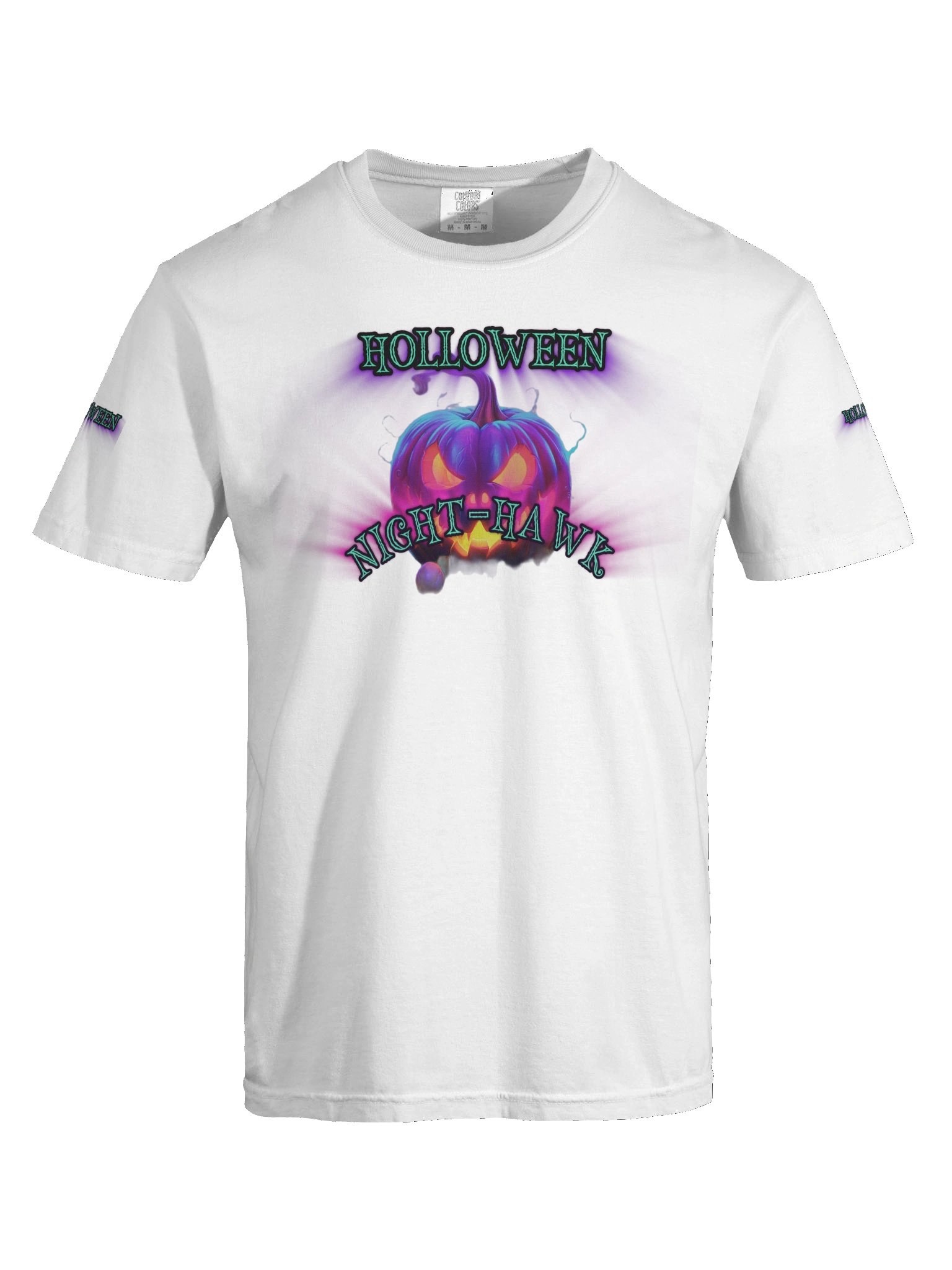 Glowing Halloween Vibes T-Shirt use product image (7)