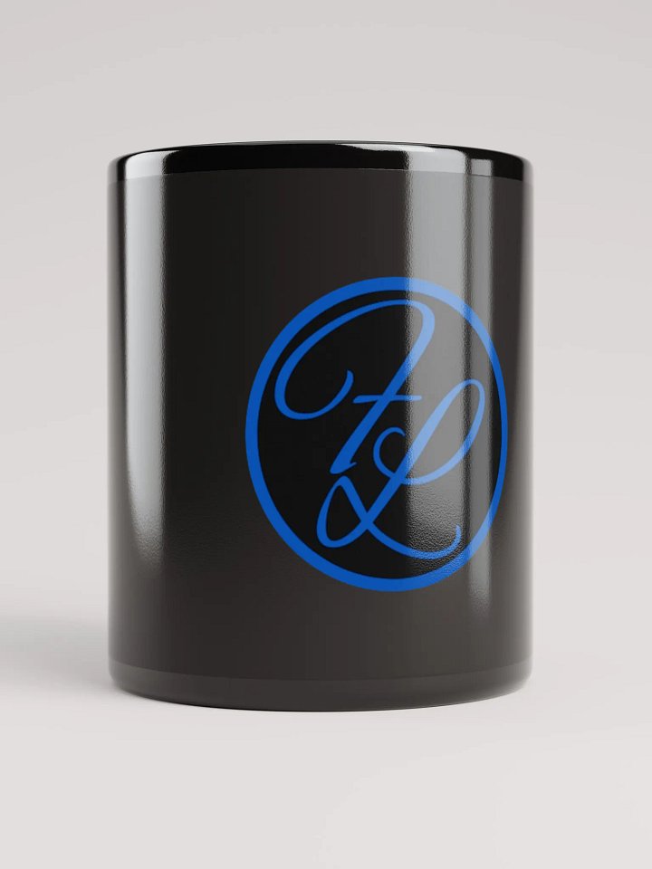 Femme Lavinia Blue Logo Glossy Mug product image (1)