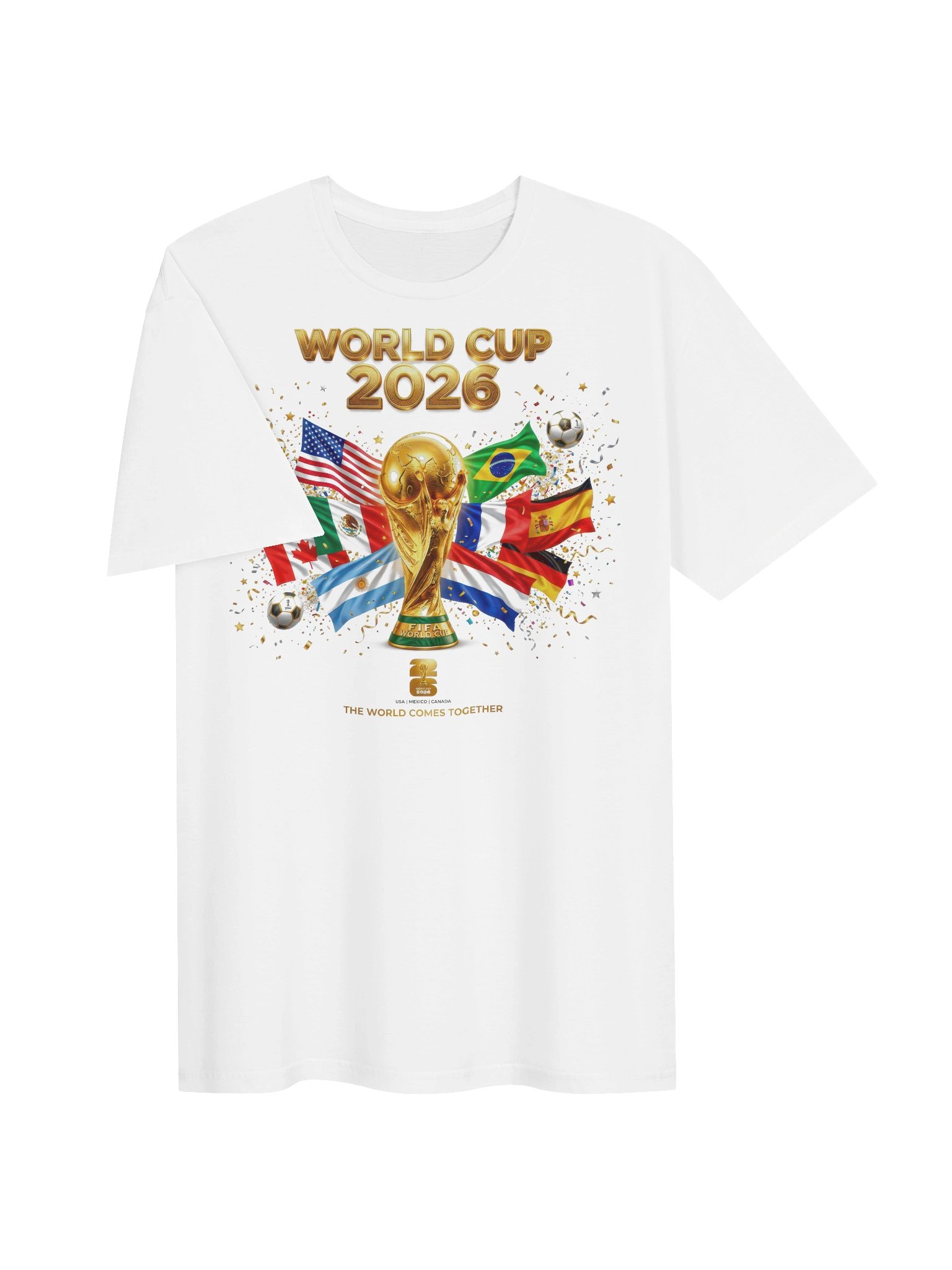 Golden World Cup 2026 Graphic Tee product image (4)