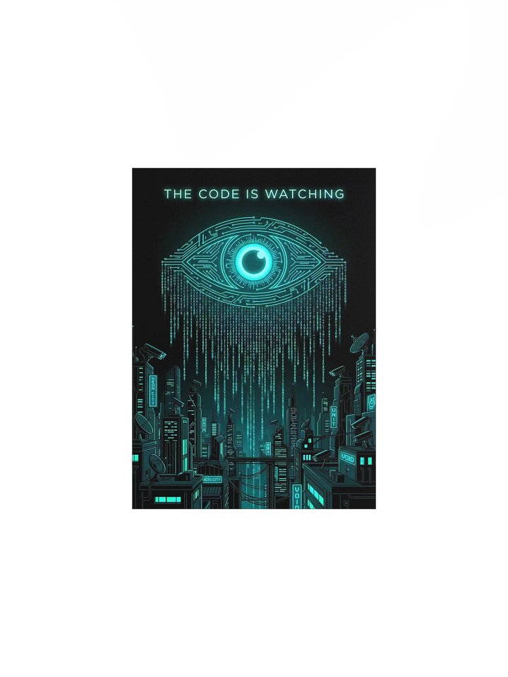 The Code Is Watching Poster product image (1)
