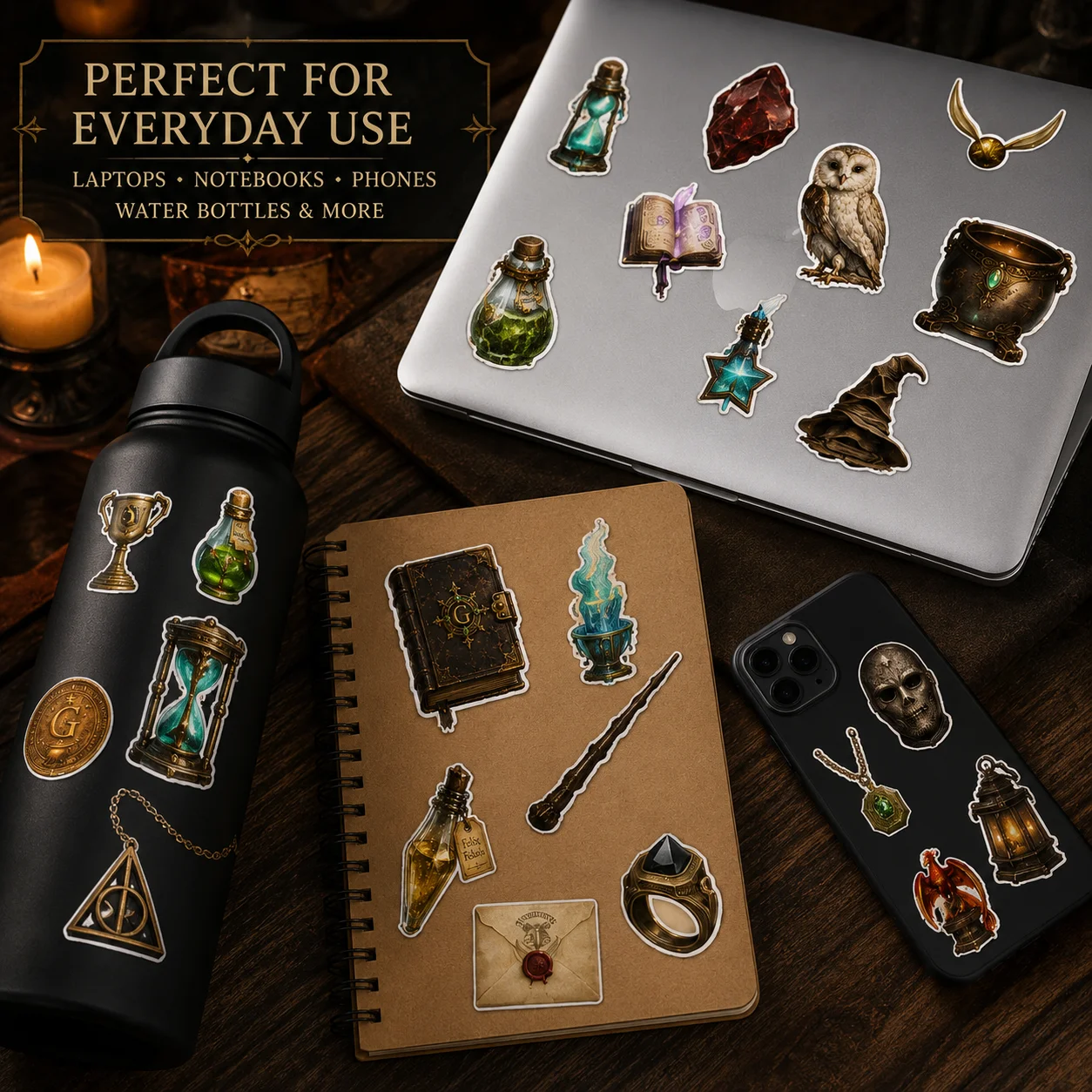 50 Fantasy Magic Stickers – Digital Bundle product image (5)