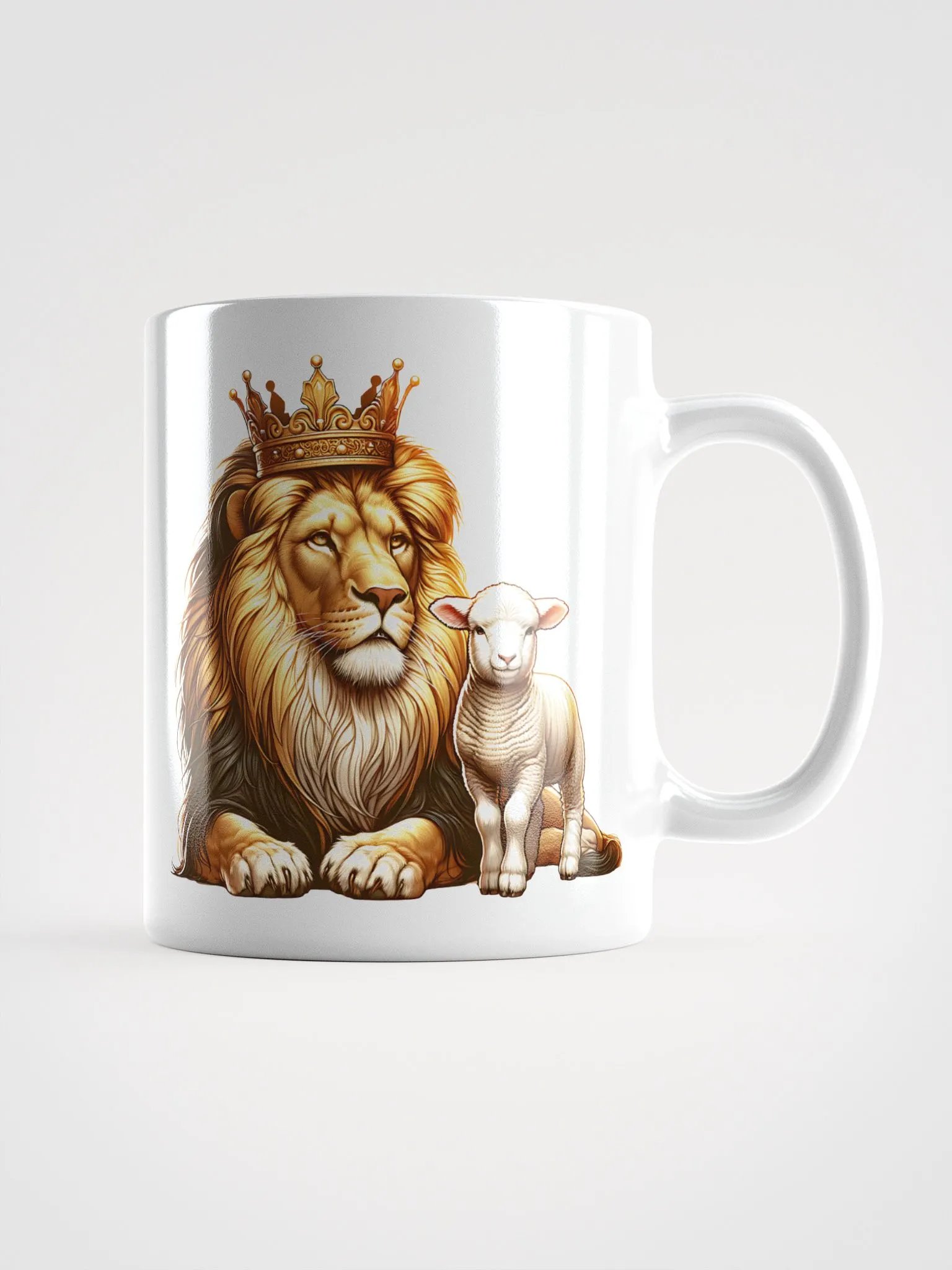 Lion and the Lamb Mug product image (1)