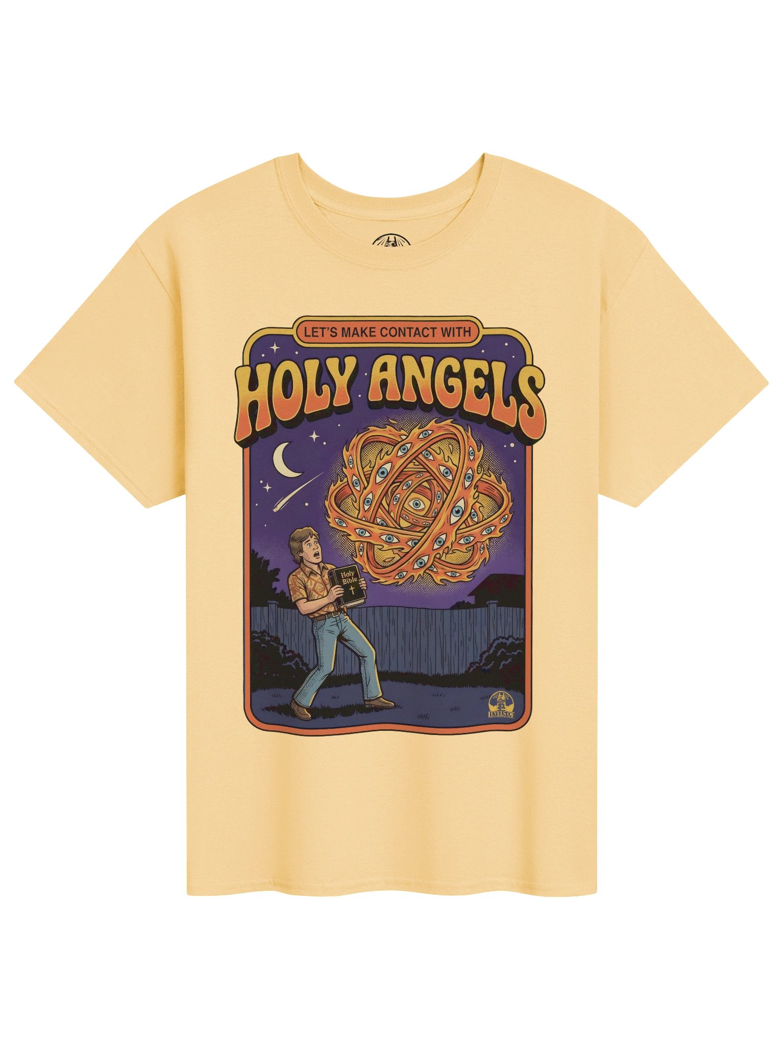 "Let's Make Contact With Holy Angels" Tee product image (4)