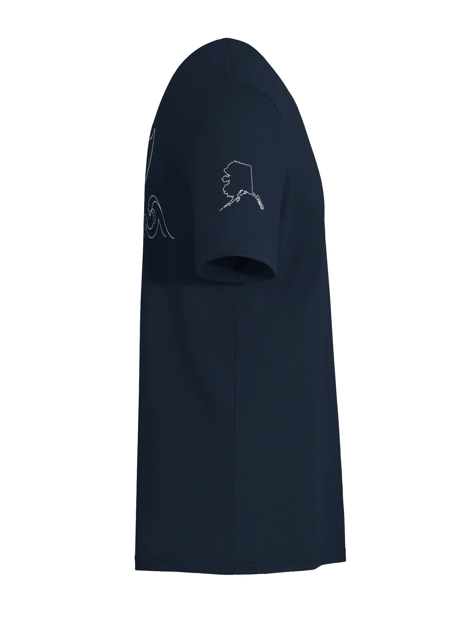 DELUXE "WHALE TAIL" ORGANIC COTTON TEE product image (38)