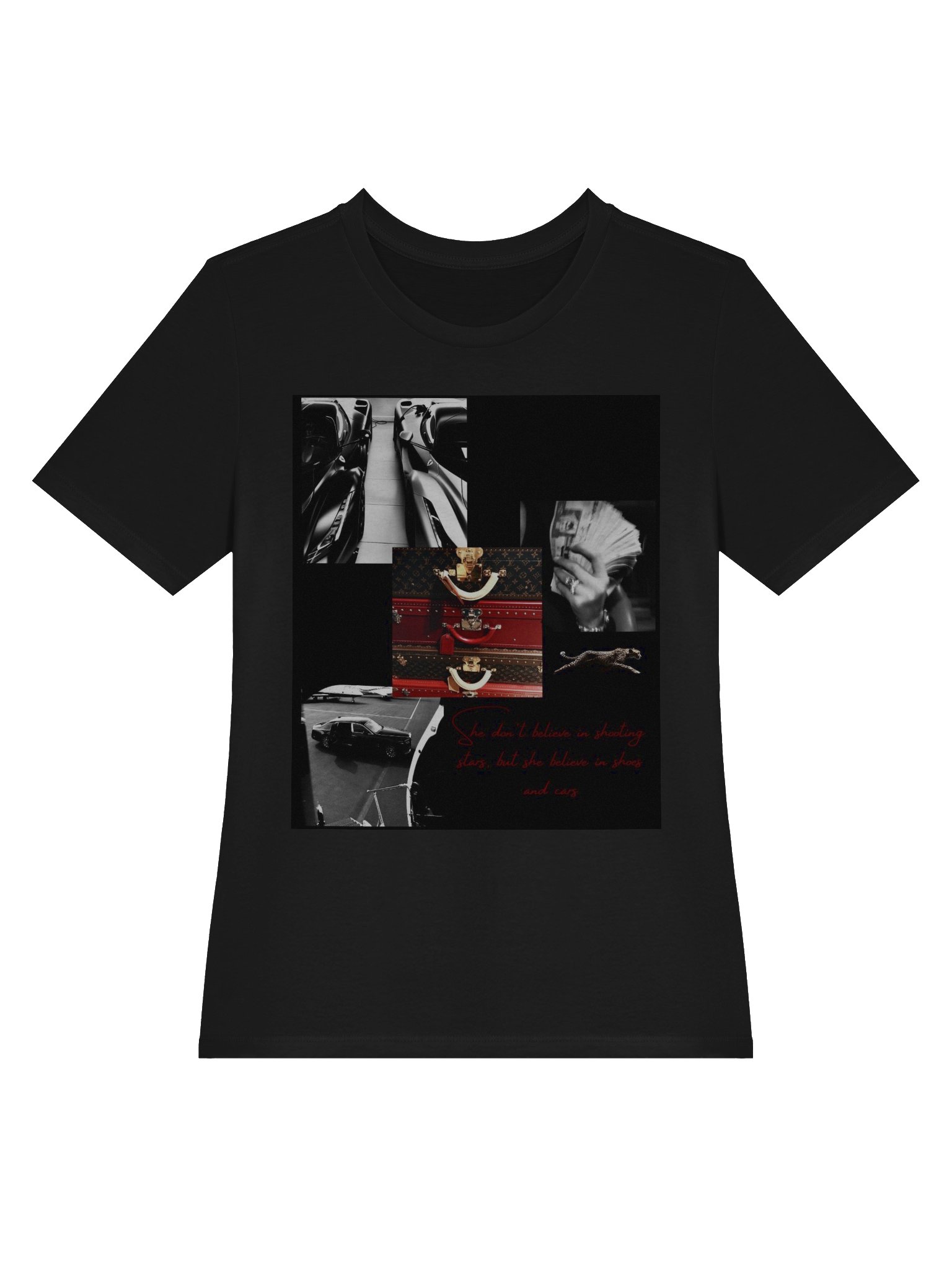 Luxury Lifestyle Collage Women's T-Shirt product image (1)