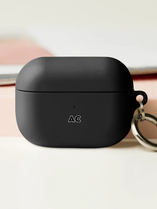 AC Essential AirPods Case Logo Black product image (3)