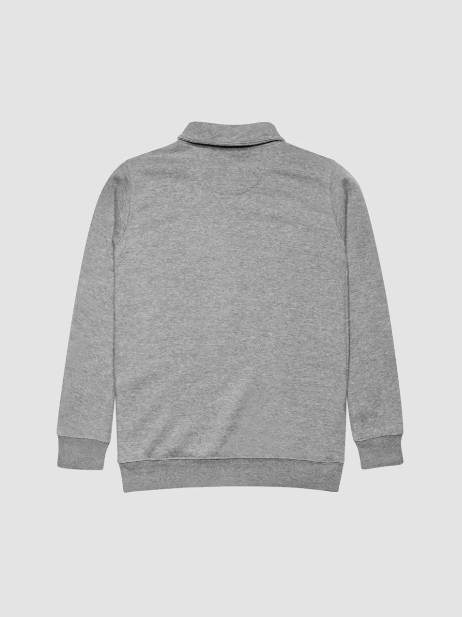 1/4 Zip Fleece Pullover - Carbon Gray product image (6)