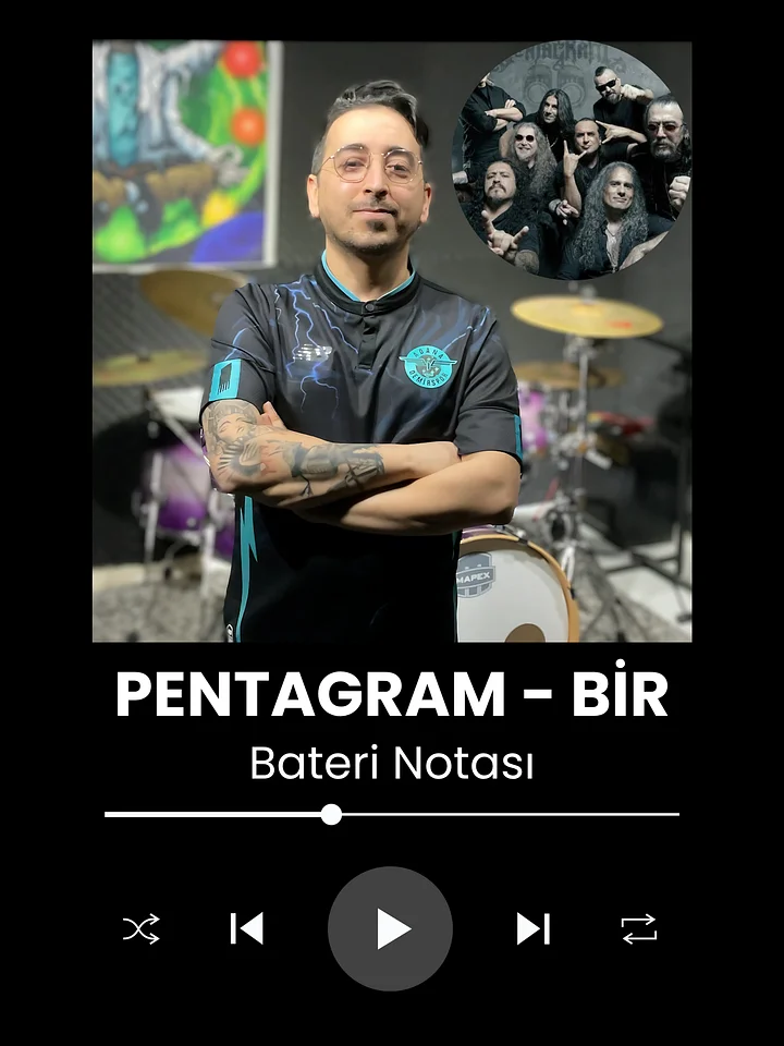 Pentagram - Bir Bateri Notası product image (1)