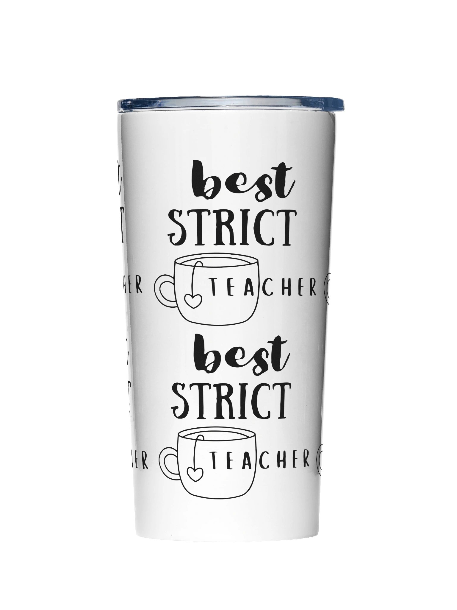 Best Strict Teacher 20oz Stainless Steel Tumbler product image (2)
