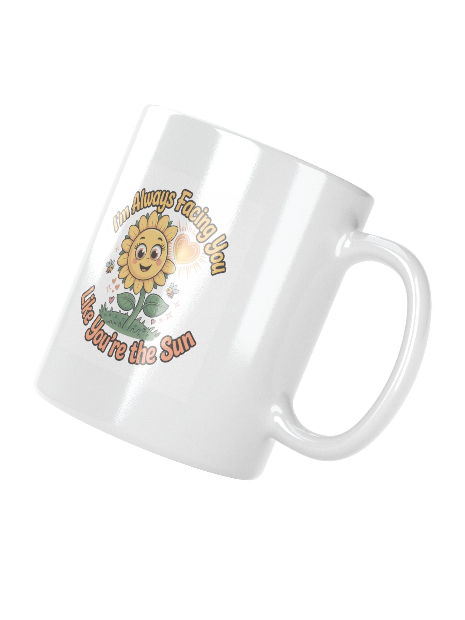 Sunflower Valentine's Day Gift | You Are My Sunshine Love Mug | Romantic Nature Gift product image (3)