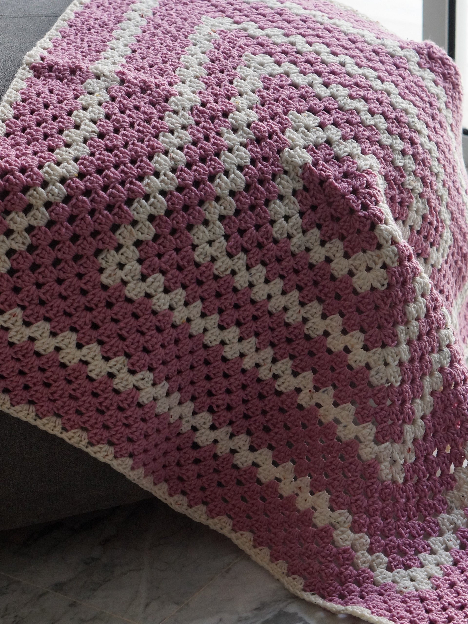 Granny square baby blanket pattern product image (5)