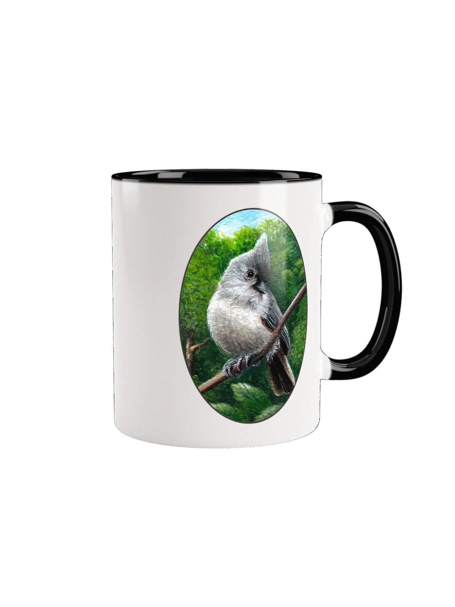 Tufted Titmouse Bird Ceramic Mug product image (4)
