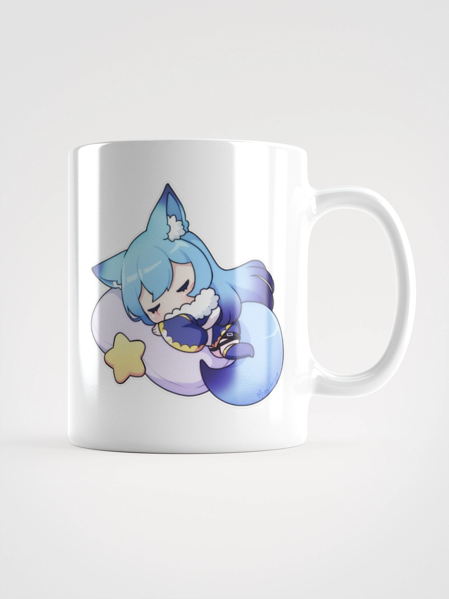 Sleepy Dimi White Mug product image (2)