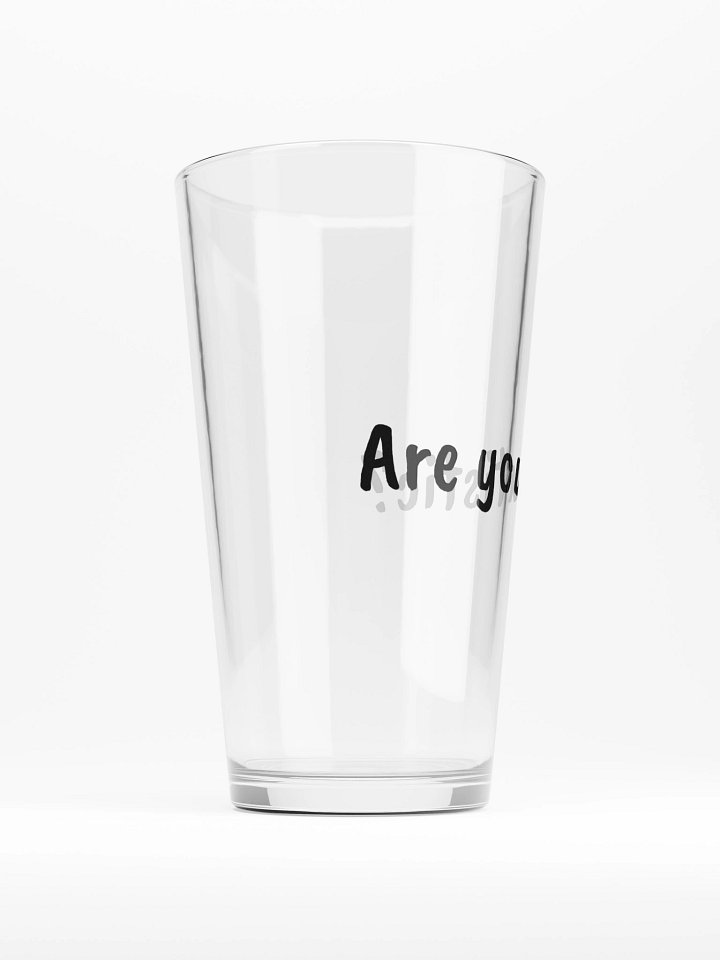 'Are you autistic?' Shaker Pint Glass product image (2)