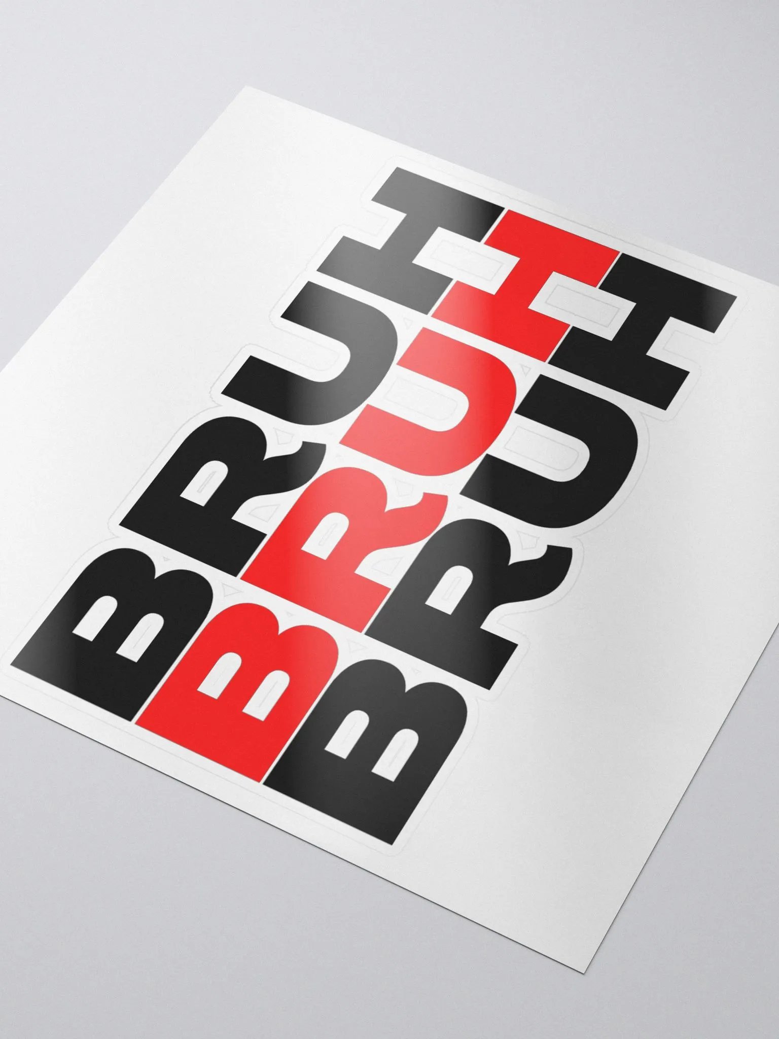 BRUH 3x Sticker product image (3)