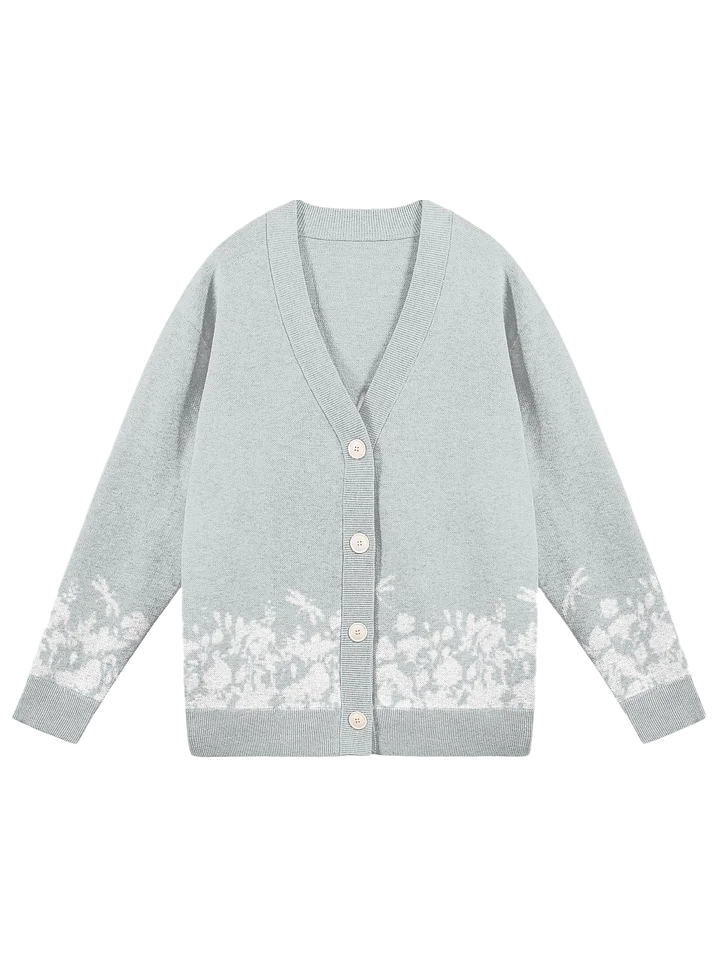 Flowers and Dragonflies Cardigan product image (1)