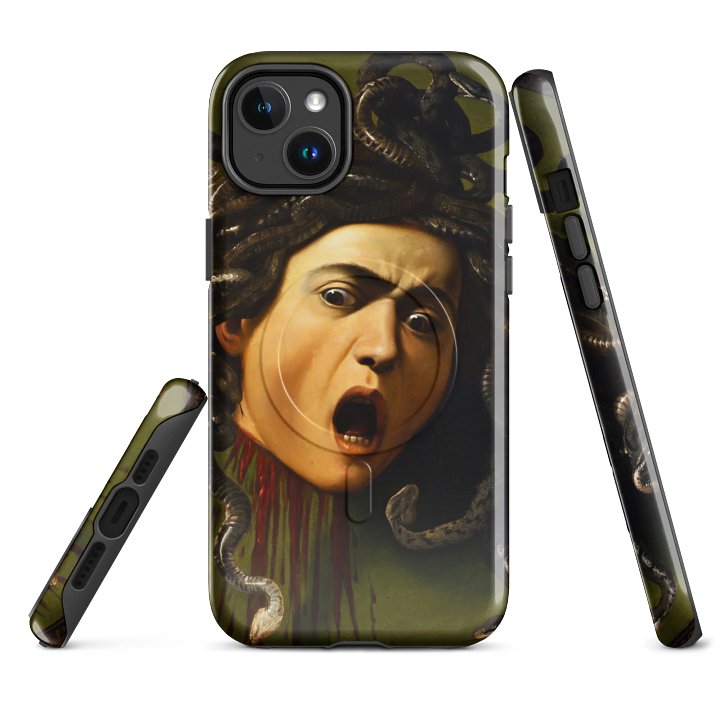 Caravaggio – Medusa (1597) iPhone® MagSafe® Tough Case product image (1)