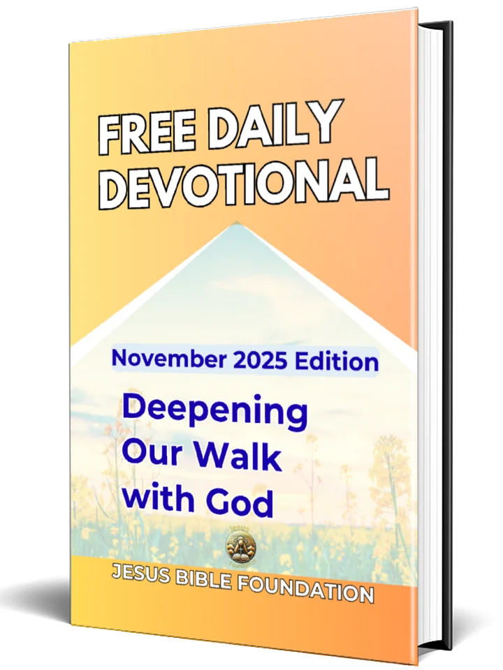 Free Daily Devotional November 2025 Edition: Deepening Our Walk with God product image (1)