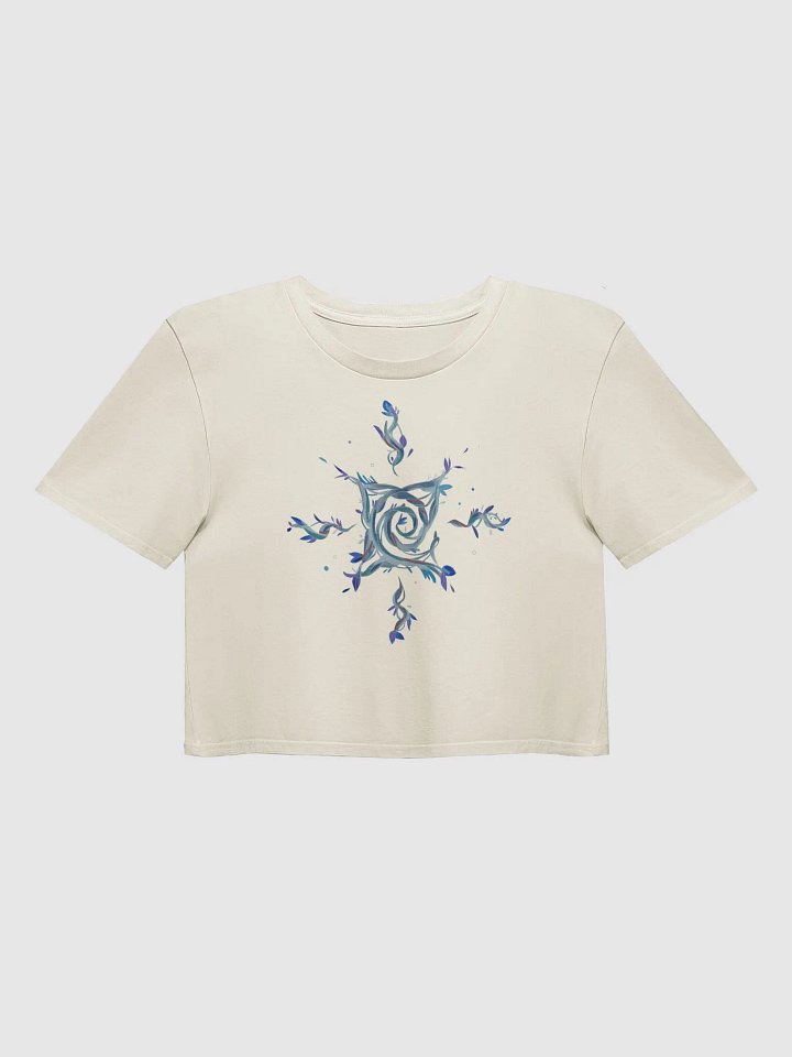Crop top - Blue logo product image (1)