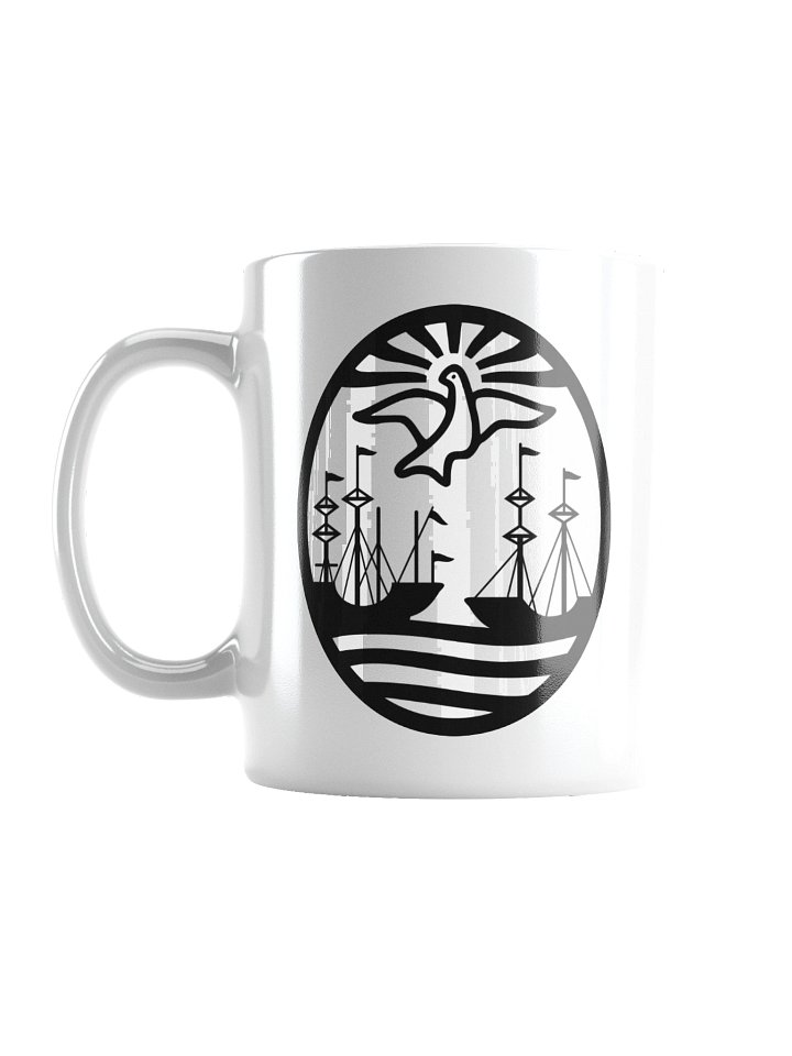 White Glossy Mug product image (3)