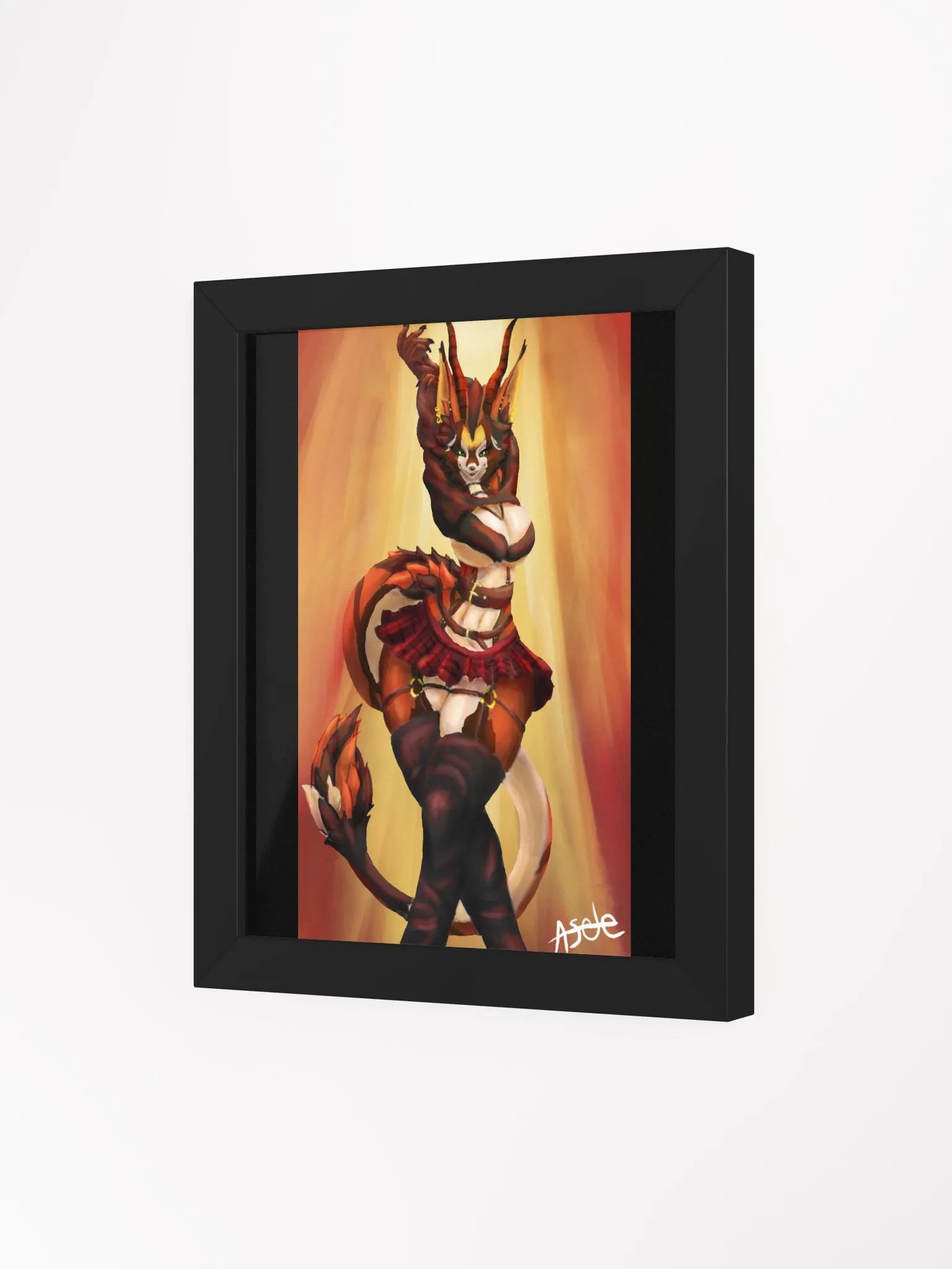 Asetepepo's Foxmoth Framed Print product image (3)