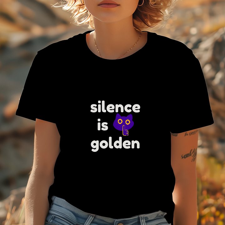 Silence is Golden T-Shirt product image (1)